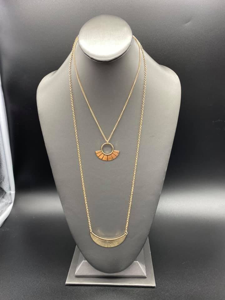 Tribal Trek - GOLD  Necklace