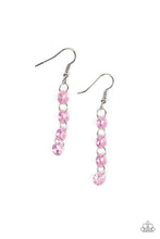 Load image into Gallery viewer, Trickle-Down Effect -Pink EARRINGS

