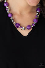 Load image into Gallery viewer, Vidi ViciVacation  - PURPLE  Necklace
