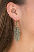 Load image into Gallery viewer, We Gather Together  -BRASS  Earring
