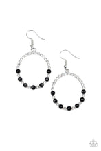 Load image into Gallery viewer, GLOWING GRANDEUR-Black EARRINGS

