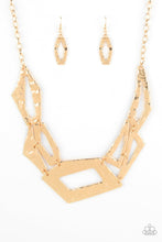Load image into Gallery viewer, Break the Mold  - GOLD  Necklace
