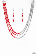 Load image into Gallery viewer, Turn Up The Volume - RED  Necklace
