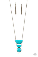 Load image into Gallery viewer, Desert Mason - Blue Necklace
