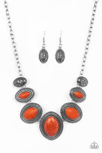 Load image into Gallery viewer, SIERRA SERENITY - ORANGE NECKLACE

