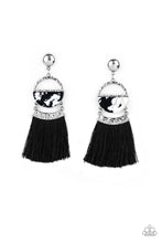 Load image into Gallery viewer, Tassel Trot  - Black Earrings

