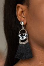 Load image into Gallery viewer, Tassel Trot  - Black Earrings
