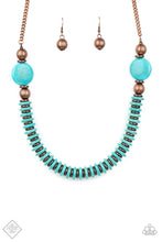 Load image into Gallery viewer, Desert Rival - Blue Necklace
