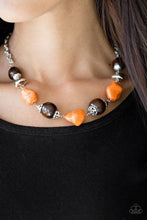 Load image into Gallery viewer, Earth Goddess - ORANGE Necklace
