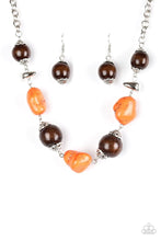 Load image into Gallery viewer, Earth Goddess - ORANGE Necklace
