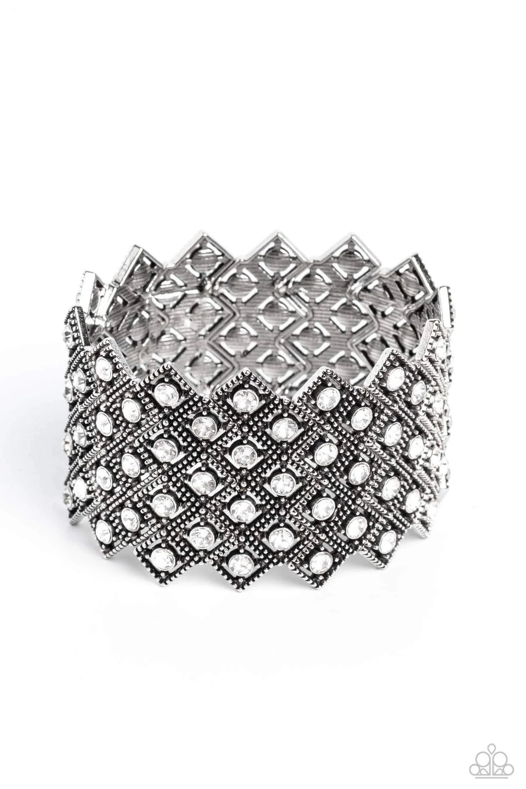 Deco In The Rough - White  BRACELET