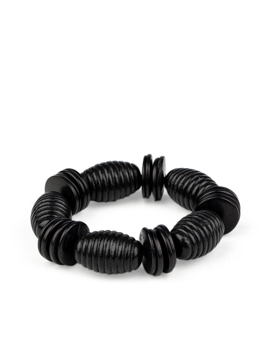 Caribbean Castaway - Black Bracelet