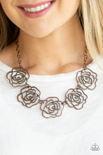 Load image into Gallery viewer, Budding Beauty- Copper Necklace
