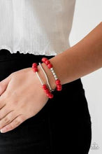 Load image into Gallery viewer, New Adventures -Red Bracelet
