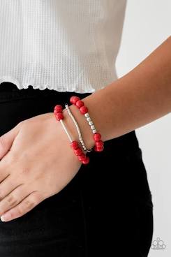 New Adventures -Red Bracelet