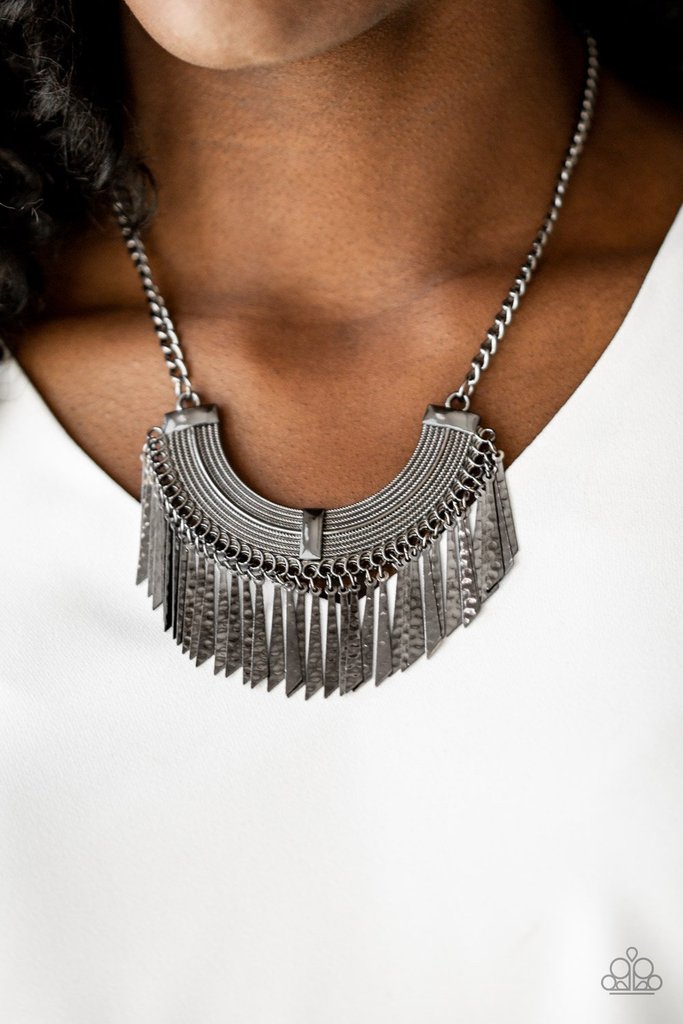 Impressively Incan  BLACK  Necklace
