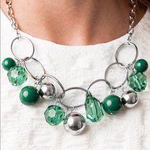 Load image into Gallery viewer, Cosmic Getaway - Green Necklace
