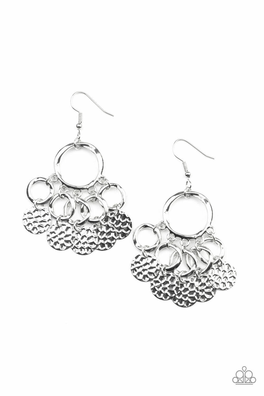 Panthers In Chime  -SILVER  Earring