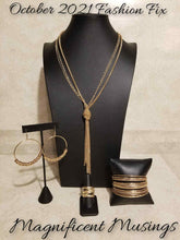 Load image into Gallery viewer, Fashion Fix Set-Magnificent Mussing- GOLD complete Trend October 2021
