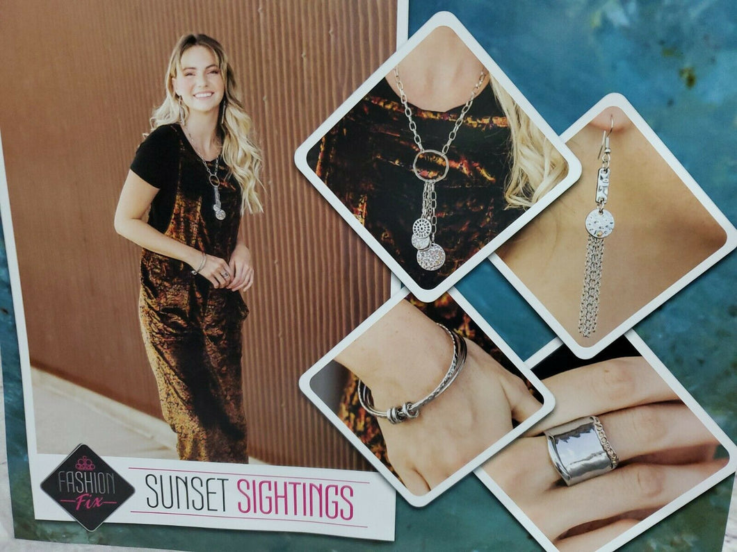 Fashion Fix Set-Sunset Sighting - SILVER complete Trend October 2021