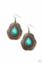 Load image into Gallery viewer, SouthWestern Soul - Brass Earring
