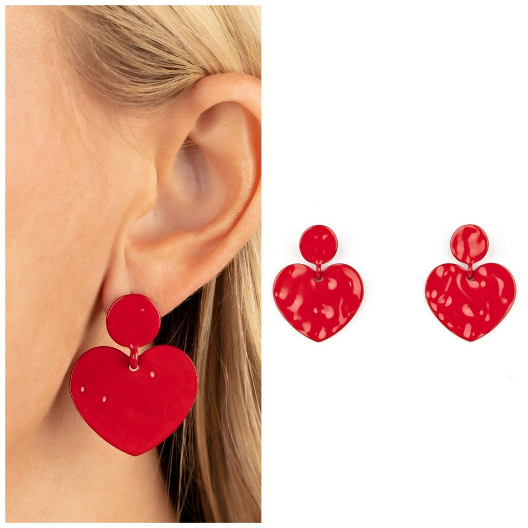 Just A Little Crush - RED Earring