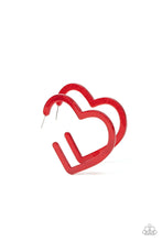 Load image into Gallery viewer, Heart Throbbing Twinkle - RED Earring
