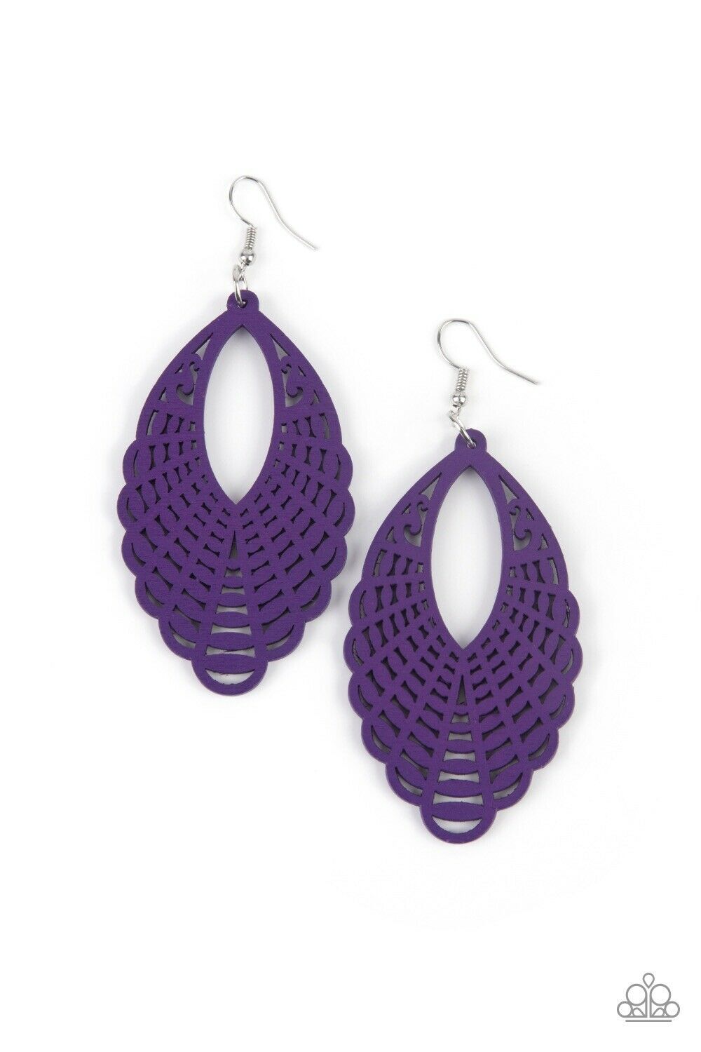 Tahiti Tankini  - Purple  Earring