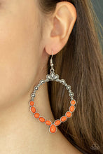 Load image into Gallery viewer, Thai Treasures  - ORANGE   Earring
