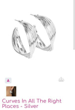 Load image into Gallery viewer, Curves In All The Right Places -SILVER  Earring
