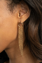 Load image into Gallery viewer, Divinely Dipping  -GOLD   Earring
