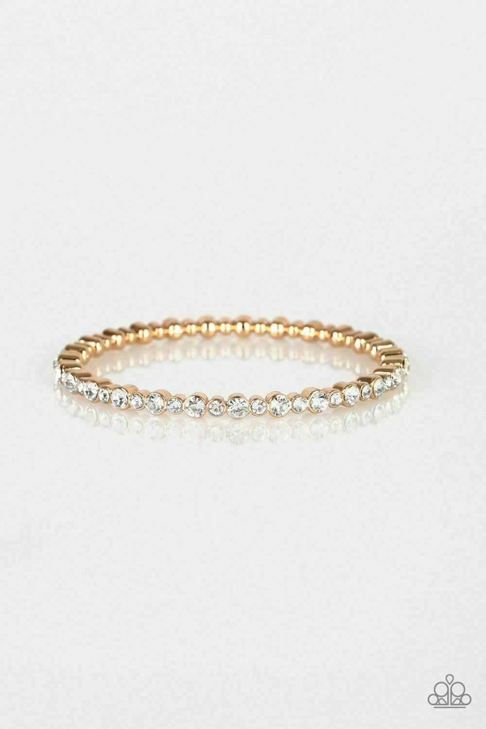 Seven Figure Fabulous - Gold Bracelet