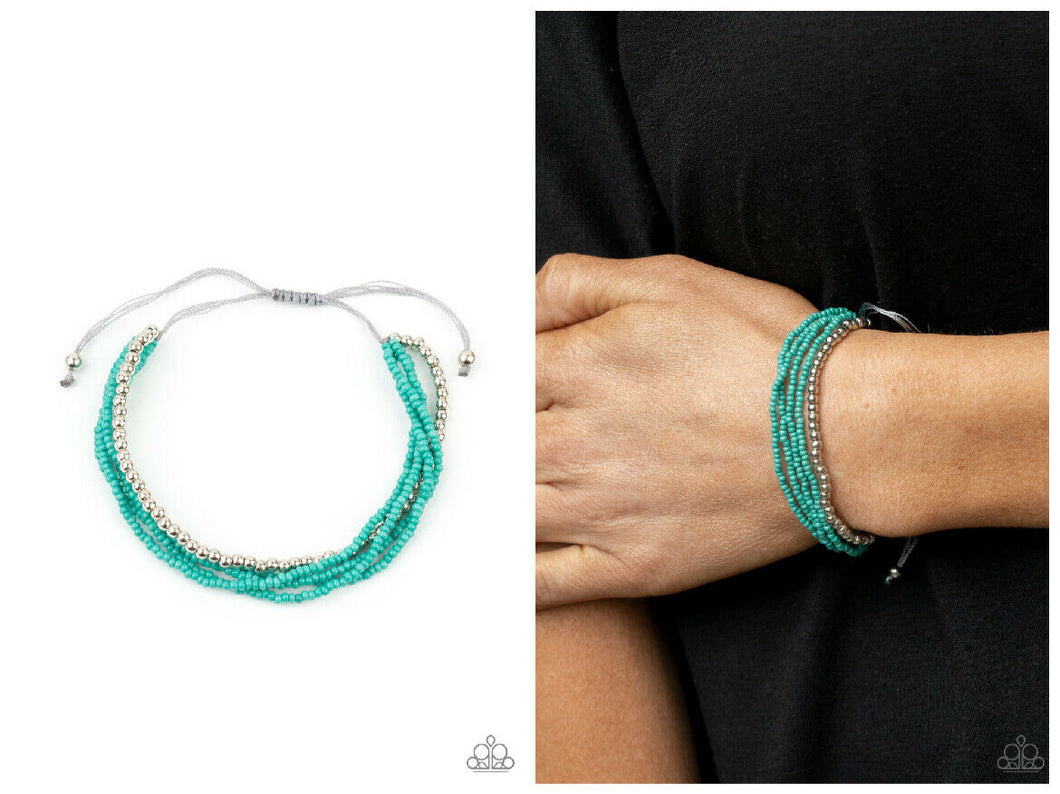 All Beaded Up - BLUE  Bracelet