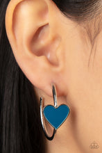 Load image into Gallery viewer, Kiss Up  - BLUE  Earrings
