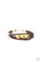 Load image into Gallery viewer, Homespun Radiance - Yellow bracelet
