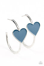 Load image into Gallery viewer, Kiss Up  - BLUE  Earrings
