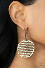 Load image into Gallery viewer, Sunrise Stunner  -BRASS Earring
