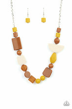 Load image into Gallery viewer, Tranquil Trendsetter -Yellow  Necklace
