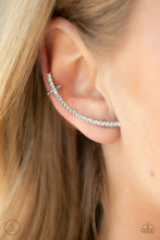Load image into Gallery viewer, Sleekly Shimmering- WHIte Earring
