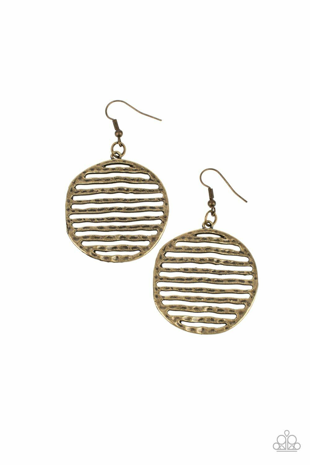 Sunrise Stunner  -BRASS Earring