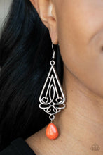 Load image into Gallery viewer, Transcendent Trendsetter  - Orange  Earrings
