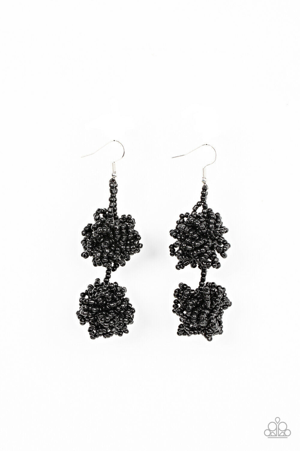 Celestial Collision  - Black Earring