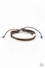 Load image into Gallery viewer, Rugged Roper- Brown Urban Bracelet
