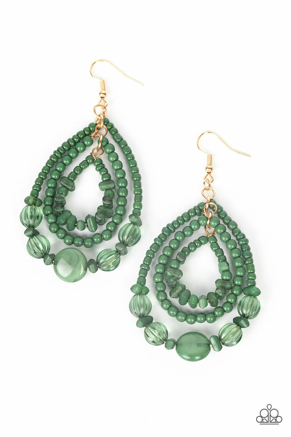 Prana Party  - Green  Earring