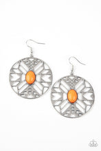 Load image into Gallery viewer, Southwest Walkabout  - Orange  Earring
