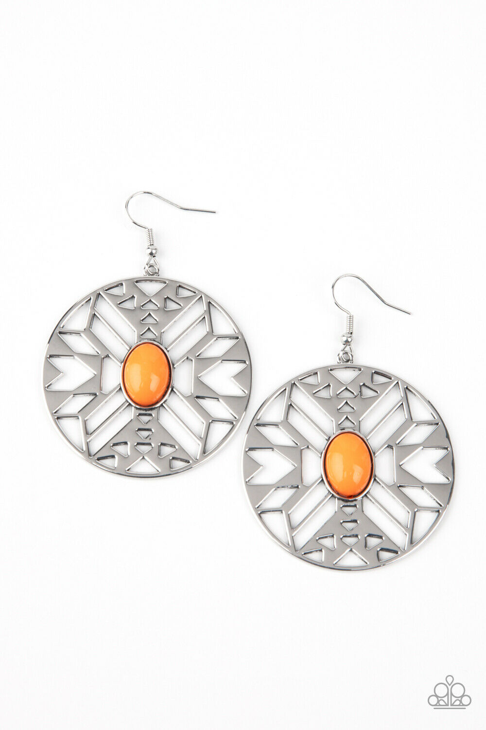 Southwest Walkabout  - Orange  Earring