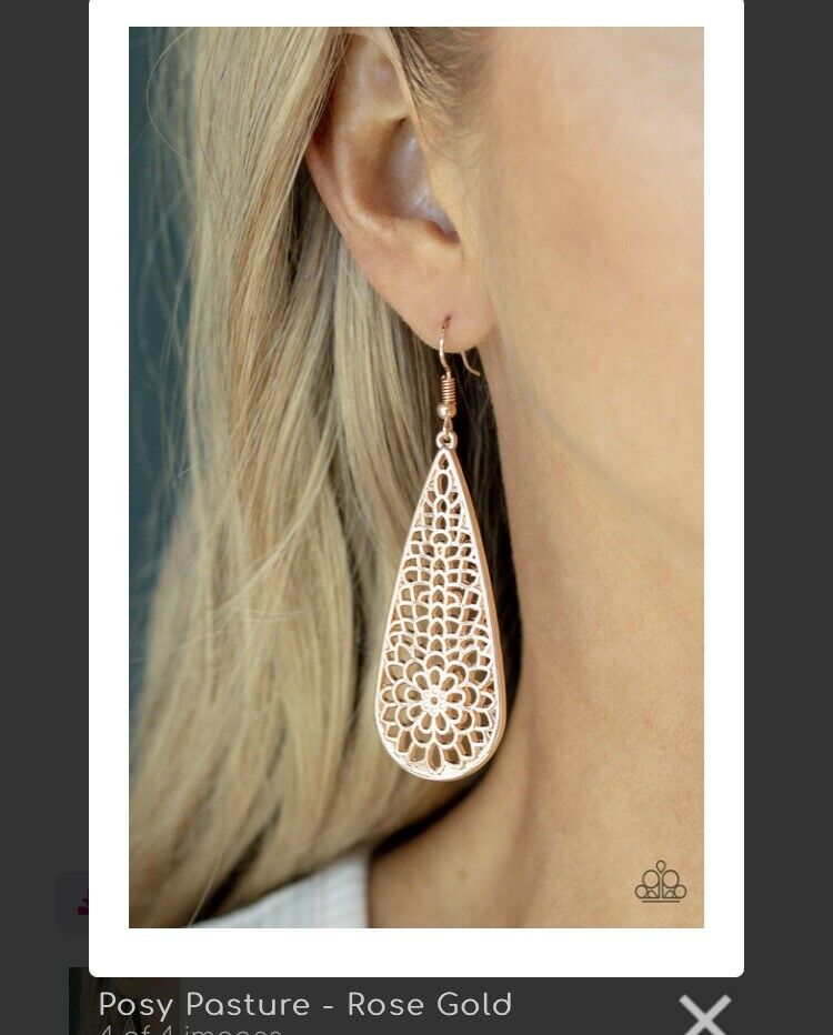 Posey Pasture  - ROSE GOLD  Earrings