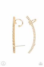 Load image into Gallery viewer, Sleekly Shimmering-Gold Earring
