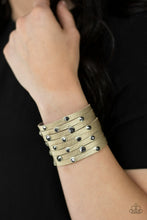 Load image into Gallery viewer, Go Getter Glamorous - Brass Urban REVERSIBLE Bracelet
