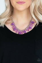 Load image into Gallery viewer, FIESTA FABULOUS - PURPLE NECKLACE
